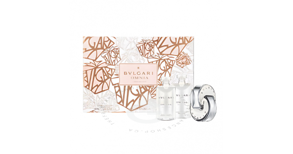 Bvlgari Omnia Crystalline 3pcs Gift Set For Her 40ml